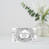 Carte de visite de mandala (Debout devant)