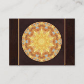 Carte de visite de mandala de renouvellement (Dos)