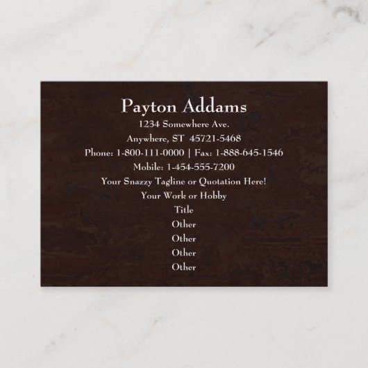 Carte de visite de mandala de renouvellement (Devant)