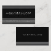 Carte de visite de mandataire (Devant / Derrière)