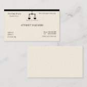 Carte de visite de mandataire (Devant / Derrière)