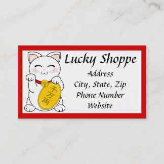 Carte de visite de Mankei Neko
