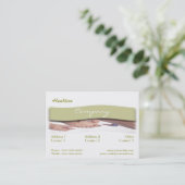 Carte de visite de manucure (Debout devant)