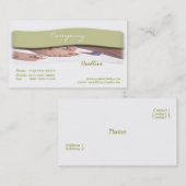 Carte de visite de manucure (Devant / Derrière)