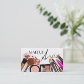Carte de visite de maquillage (Debout devant)