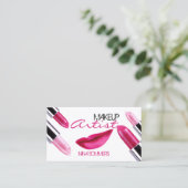 Carte de visite de maquillage (Debout devant)