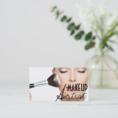 Carte de visite de maquillage (Debout devant)