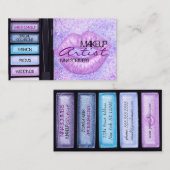 Carte de visite de maquillage (Devant / Derrière)