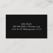 Carte de visite de maquillage (Dos)