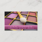 Carte de visite de maquillage (Dos)
