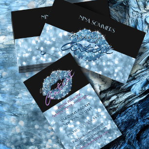 Carte de visite de maquillage