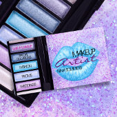 Carte de visite de maquillage