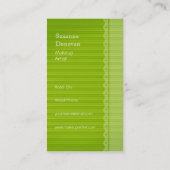 Carte de visite de maquillage (Dos)