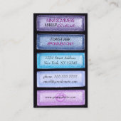 Carte de visite de maquillage (Dos)