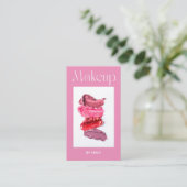 Carte de visite de maquillage (Debout devant)