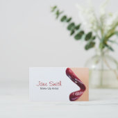 Carte de visite de maquillage (Debout devant)