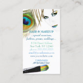 Carte de visite de maquillage (Dos)