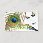 Carte de visite de maquillage (Devant)