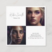 Carte de visite de maquillage (Dos)