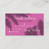 Carte de visite de maquillage à l'ombre de Fern (Dos)