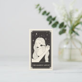 Carte de visite de maquillage céleste (Debout devant)