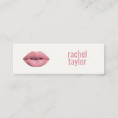 Carte de visite de maquillage chaud 3D rose (Devant)