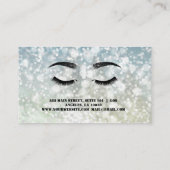 Carte de visite de maquillage doux et doux en arge (Dos)