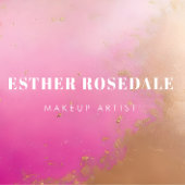 Carte de visite de maquillage en poudre Bronzer ro