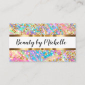 Carte de visite de maquillage glassy (Devant)