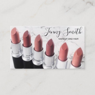 Carte de visite de maquillage Lipstick