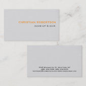 Carte de visite de maquillage pour stylo cheveux (Devant / Derrière)