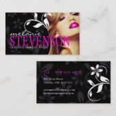 CARTE DE VISITE DE MAQUILLEUR (Devant / Derrière)