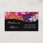 Carte de visite de maquilleur (Dos)