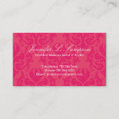 Carte de visite de maquilleur (Dos)