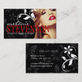 CARTE DE VISITE DE MAQUILLEUR (Devant / Derrière)