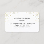 Carte de visite de maquilleur avec l'effet de (Dos)