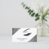 Carte de visite de maquilleur avec l'effet de (Debout devant)