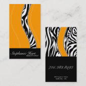 Carte de visite de maquilleur - copie audacieuse (Devant / Derrière)