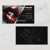 Carte de visite de maquilleur de salon (Devant / Derrière)