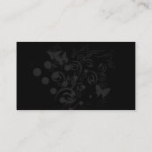 Carte de visite de maquilleur de salon (Dos)