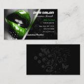 Carte de visite de maquilleur de salon (Devant / Derrière)