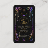 Carte de visite de maquilleuse de luxe avec code Q (Devant)