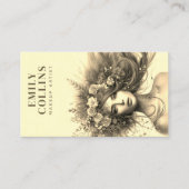 Carte de Visite de Maquilleuse Enchanted Florals (Devant)