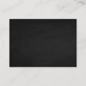 Carte de visite de marais (Dos)