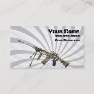 Carte de visite de marchand d'armes