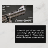 Carte de visite de marchand de FFL (Devant / Derrière)