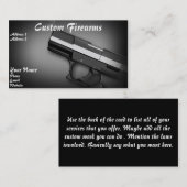 Carte de visite de marchand de FFL (Devant / Derrière)