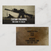 Carte de visite de marchand de FFL (Devant / Derrière)