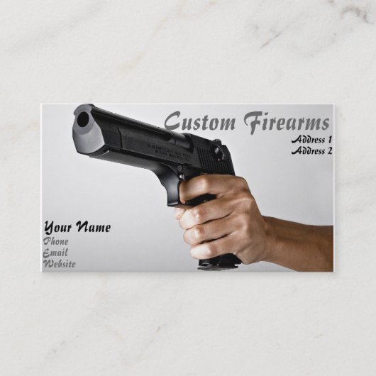 Carte de visite de marchand de FFL (Devant)