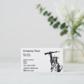 Carte de visite de marchand de Madame Liberty FFL (Debout devant)